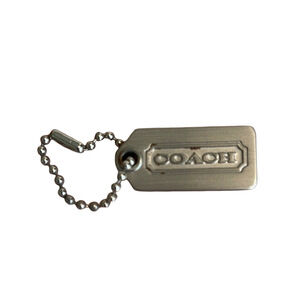 Coach Hang Tag with Signature Branding